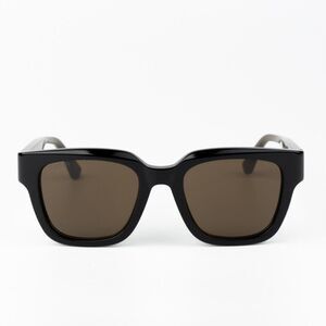 NEW Gucci GG1670SK 004 Black Green Brown Unisex Square Sunglasses GG 1670SK
